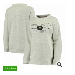 Iowa Hawkeyes Women’s Comfy Terry Crew Sweatshirt